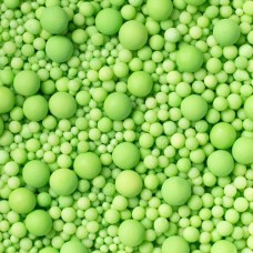 Sugar Pearls Sprinkles mix Light Green 70g - glutenvrij